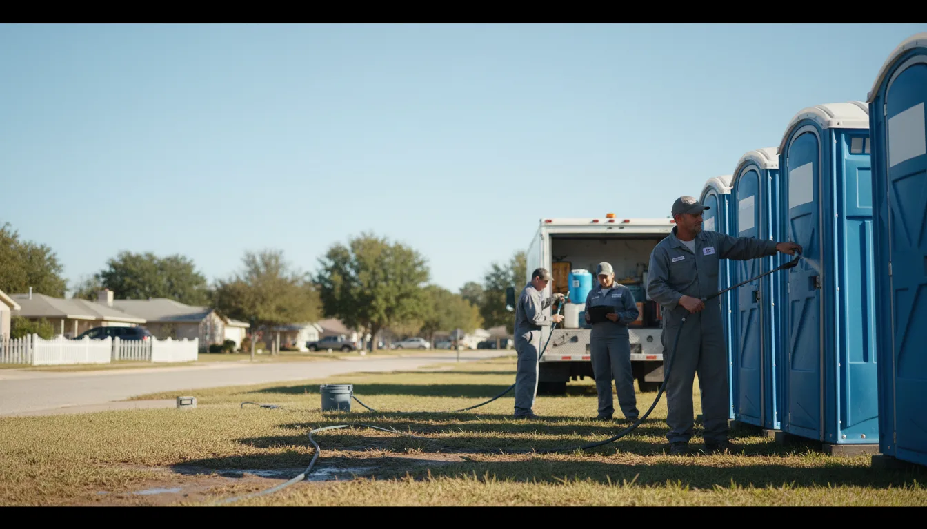 Long-Term Portable Toilet Rental in Dothan, AL near me